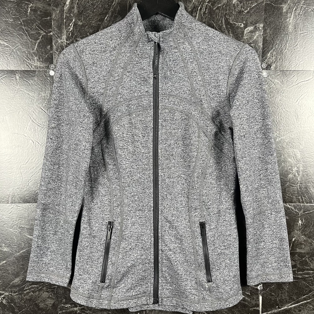 Lululemon Women's Grey Define Running Jacket Size 8